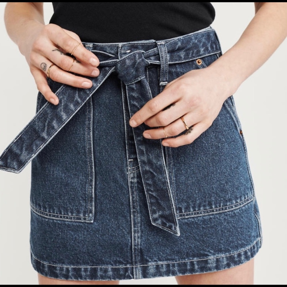 Abercrombie and Fitch jean skirt